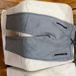 Gapfit Joggers in Grey with black functional zipper and drawstring